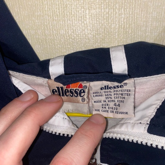 Men’s Vintage Ellesse Track Jacket - Picture 2 of 6
